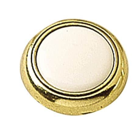 Hd Belwith Keeler Homestead 1.25 in. Cabinet Knob- Lancaster-White Ceramic Insert BWP709 W